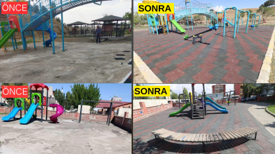 AĞRI BELEDİYESİ PARKLARDA YENİLEME ÇALIŞMALARI GERÇEKLEŞTİRDİ