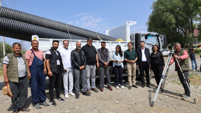 AĞRI BELEDİYESİNDEN ALTYAPI VE ÜSTYAPI ÇALIŞMALARINA YERİNDE TAKİP