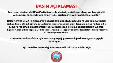 Basın Açıklaması