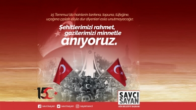 Başkanımız Savcı Sayan'ın 15 Temmuz Demokrasi Ve Milli Birlik Günü Mesajı