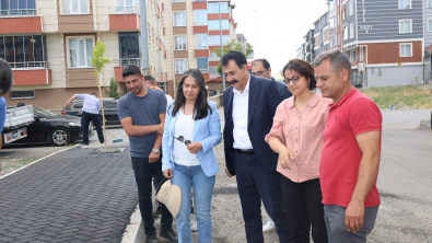 BELEDİYE EŞBAŞKANLARI SAHADA: FIRAT VE BULUT MAHALLELERİNDE ÇALIŞMALARI YERİNDE İNCELEDİ