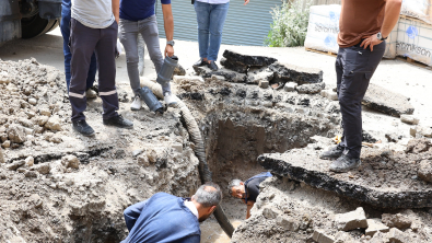 GAZİ MAHALLESİ’NDE ALTYAPI ÇALIŞMALARI DEVAM EDİYOR