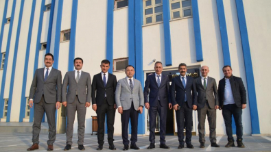 İlçe Kaymakamlardan Başkan Karadoğan'a Tebrik ziyareti