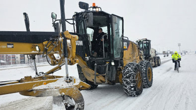 KIŞ KOŞULLARINDA KESİNTİSİZ ULAŞIM İÇİN SAHADAYIZ 
