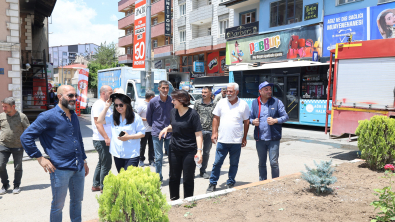 ORTA REFÜJLERDE YEŞİL DOKUNUŞ: EŞBAŞKAN HAZAL ARAS ÇALIŞMALARI YERİNDE İNCELEDİ