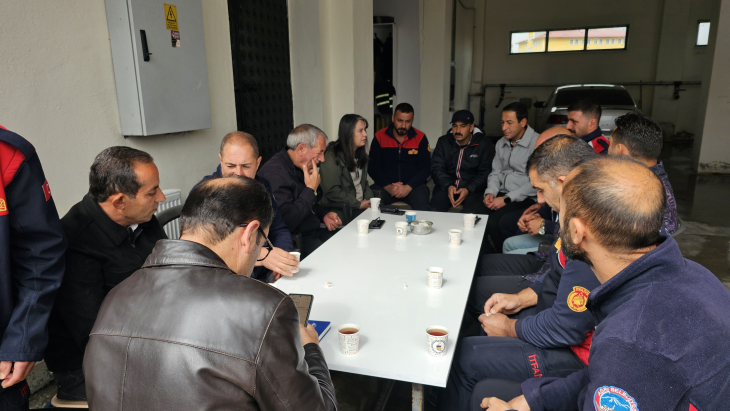 Sebze ve Meyve Hali’nde çıkan yangın
