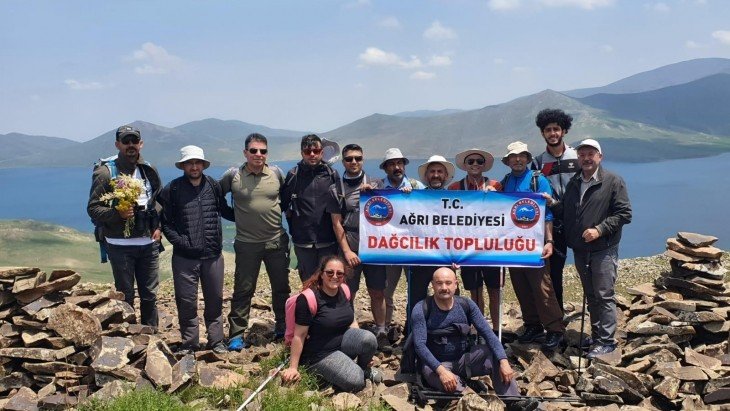 Ağrı Belediyesi Dağcılık Topluluğu Balıkgöl'de Faaliyet Gerçekleştirdi