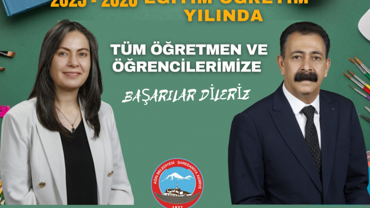 AĞRI BELEDİYESİNDEN 2025-2026 EĞİTİM ÖĞRETİM YILI MESAJI