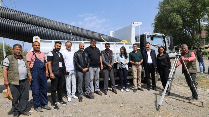 AĞRI BELEDİYESİNDEN ALTYAPI VE ÜSTYAPI ÇALIŞMALARINA YERİNDE TAKİP