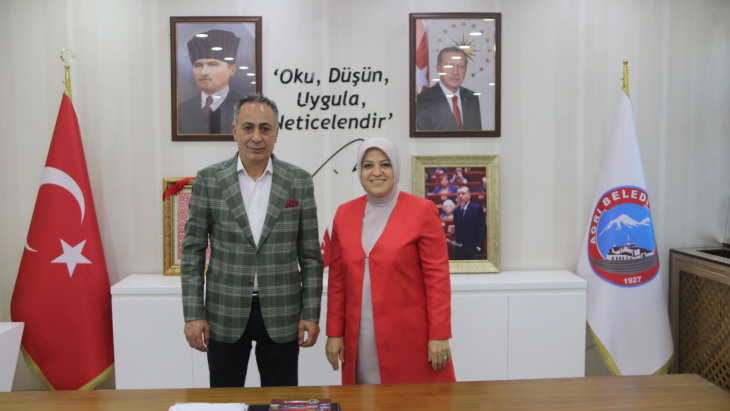 AK Parti Genel Başlan Yardımcısı Köseoğlu, Ağrı Belediyesini ziyaret etti