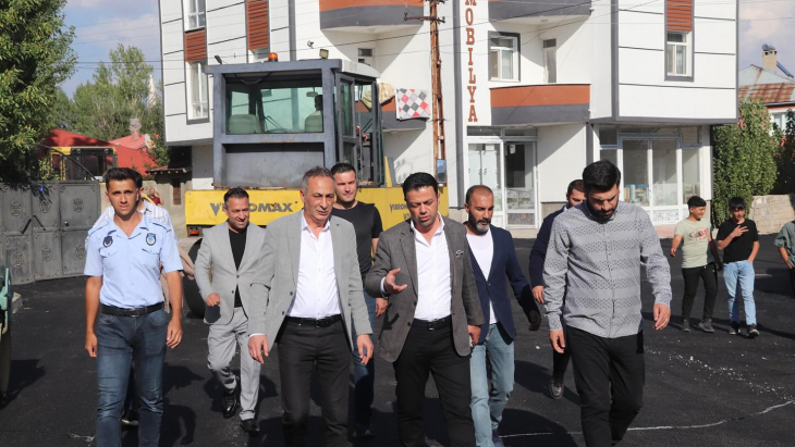 Başkan Karadoğan, Devam Eden Çalışmaları Yerinde İnceledi
