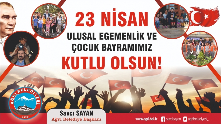 Başkanımız Savcı Sayan’ın 23 Nisan Ulusal Egemenlik ve Çocuk Bayramı Mesajı 