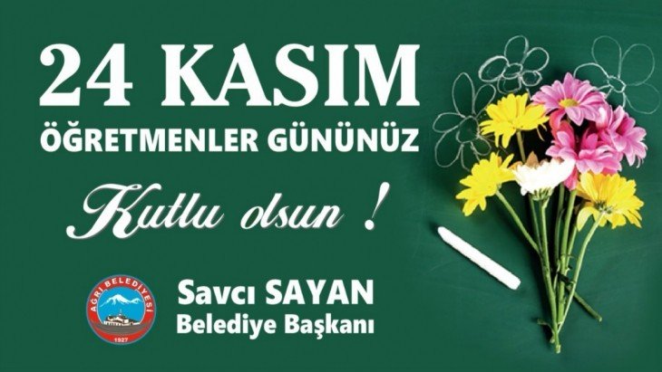 Başkanımız Savcı Sayan'ın 24 Kasım Öğretmenler Günü Mesajı