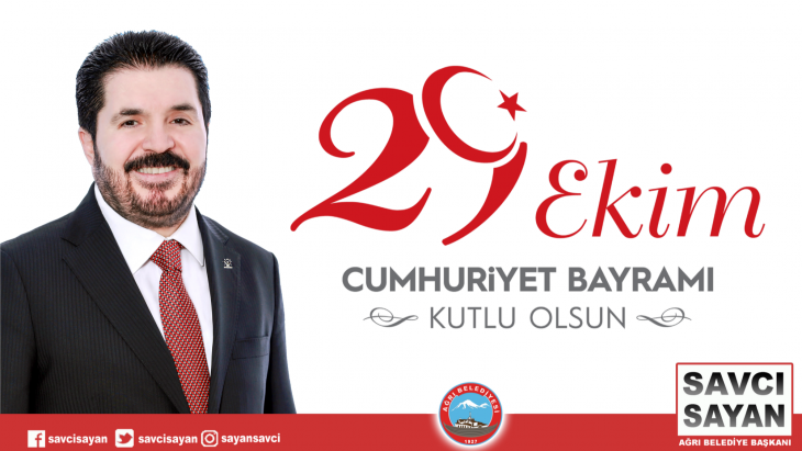 Başkanımız Savcı Sayan'ın 29 Ekim Cumhuriyet Bayramı Mesajı