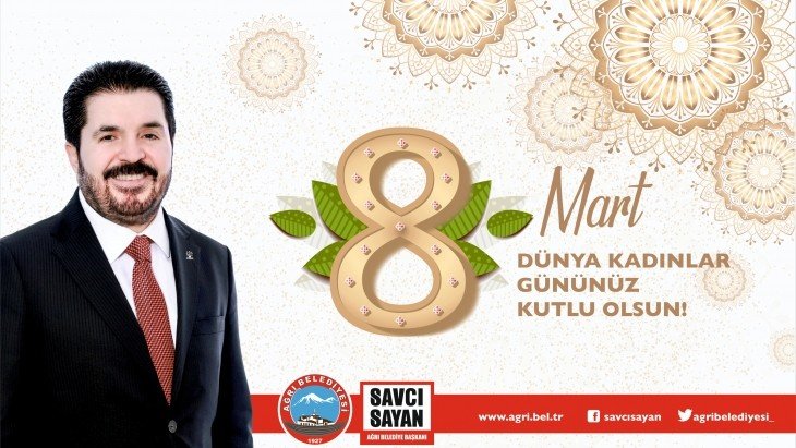 Başkanımız Savcı Sayan'ın 8 Mart Dünya Kadınlar Günü Mesajı