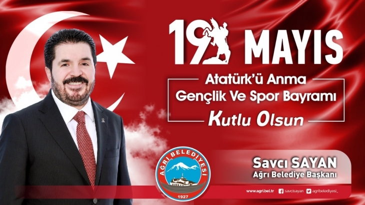 Başkanımız Savcı Sayan’ın 19 Mayıs Atatürk’ü Anma Gençlik ve Spor Bayramı Mesajı