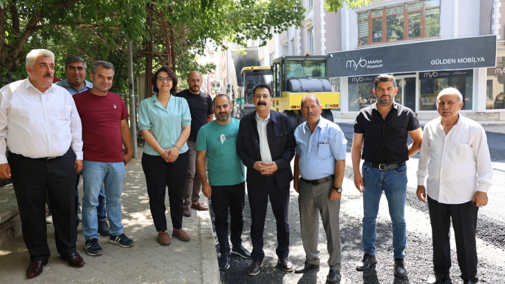 EŞ BAŞKAN MEMET AKKUŞ SAHA ÇALIŞMALARINI YERİNDE İNCELEDİ