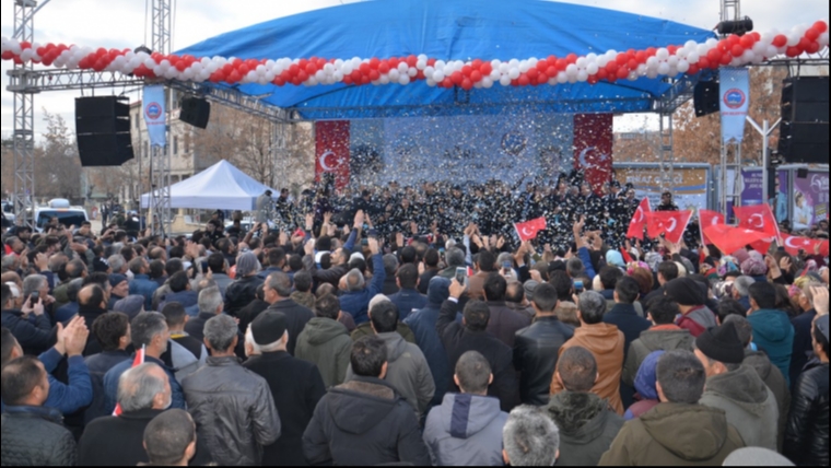 Ağrı’da Açılış ve Temel Atma Töreni Coşkusu