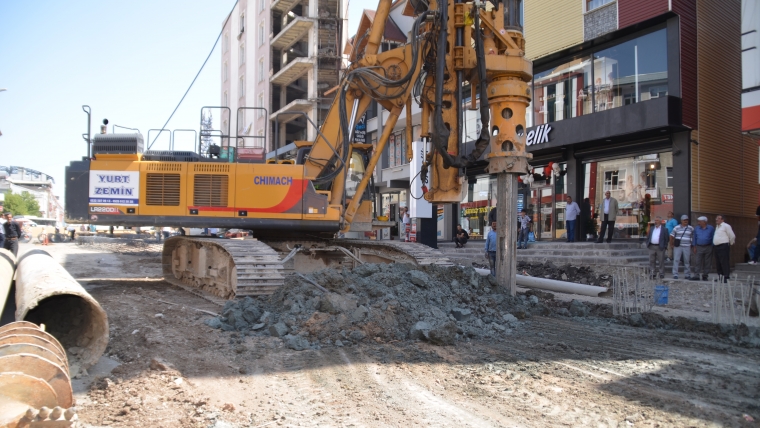 Alt Geçit Projesinde Çalışmalar Başladı