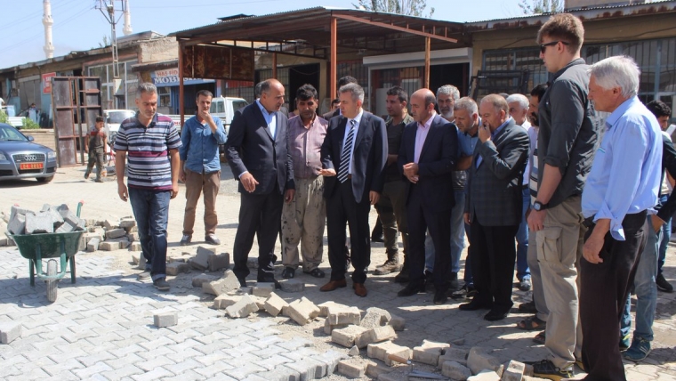 Sanayi Sitesinin sorunları çözülüyor