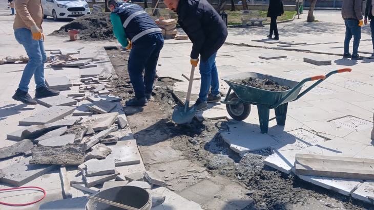 PARK VE BAHÇELER MÜDÜRLÜĞÜ’NDEN KENT GENELİNDE YOĞUN ÇALIŞMA
