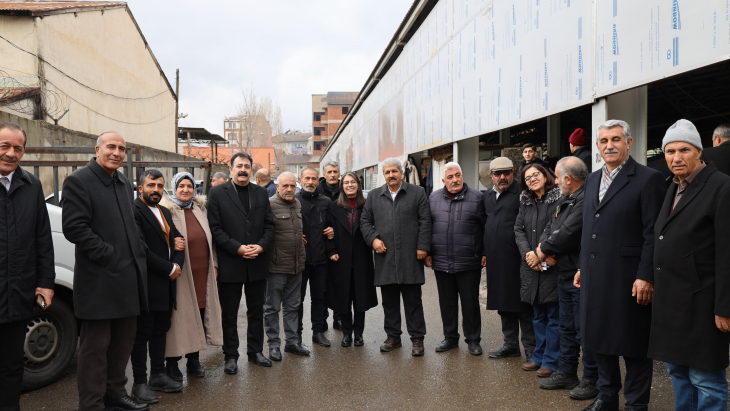 PAZAR ESNAFI ZİYARETİ GERÇEKLEŞTİRİLDİ