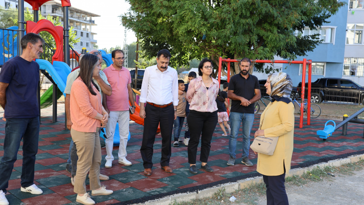 PARK VE BAHÇELERİMİZE ÖZEN, GELECEĞİMİZE YATIRIM