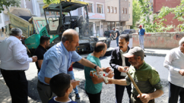 EŞ BAŞKAN MEMET AKKUŞ SAHA ÇALIŞMALARINI YERİNDE İNCELEDİ