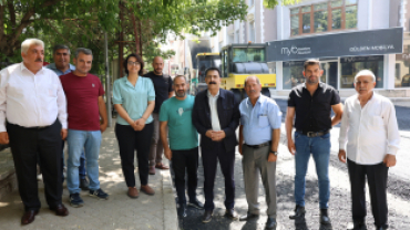 EŞ BAŞKAN MEMET AKKUŞ SAHA ÇALIŞMALARINI YERİNDE İNCELEDİ