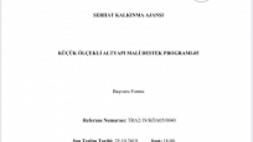 Taşlıçay Deresi Rekreasyon Çalışması