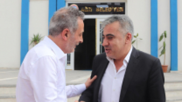 İl Emniyet Müdür Vekili Hasan Aydın, Başkan Karadoğan'a Veda Ziyareti Yaptı.