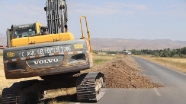 3 bin metrelik içme suyu çalışması