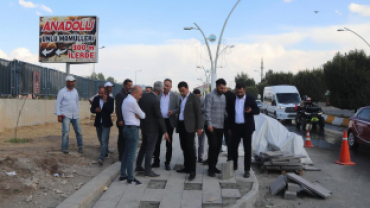 Başkan Karadoğan, Devam Eden Çalışmaları Yerinde İnceledi
