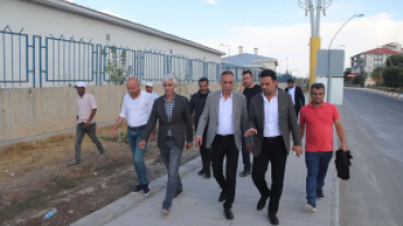 Başkan Karadoğan, Devam Eden Çalışmaları Yerinde İnceledi