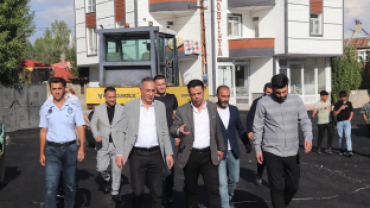 Başkan Karadoğan, Devam Eden Çalışmaları Yerinde İnceledi