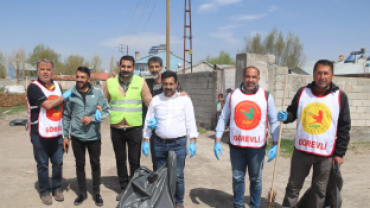 Ağrı Belediyesi Eş Başkanları Aras ve Akkuş Ağrı’yı Çöpten Arındıracağız.