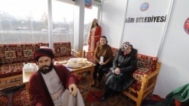 Uluslararası Yerel Yönetimlerde Kadın Şurası'nda Ağrı Standına Yoğun İlgi
