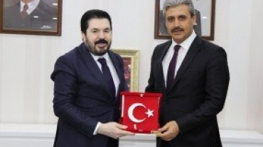 Türkiye Belediyeler Birliği Başkanı Şahin’den, Başkan Sayan’a ziyaret