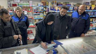 Ekiplerimiz Ağrı’da market denetimlerine devam ediyor