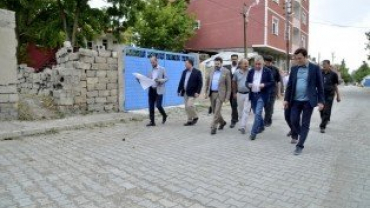 Kardeş Belediye Erzurum, Bahçelievler Mahallesinde İncelemelerde Bulundu