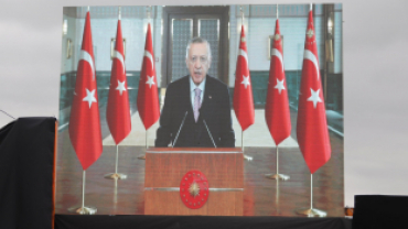 Cumhurbaşkanımız Sayın Erdoğan’dan, Başkanımız Sayan’a, “Yakından takip ediyor ve destekliyoruz”