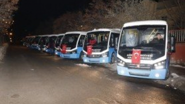 66 Adet Belediye Aracı Halkımızın Hizmetine Açıldı