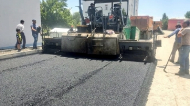 Belediyemiz Asfalt Çalışmalarını Aralıksız Olarak Sürdürüyor