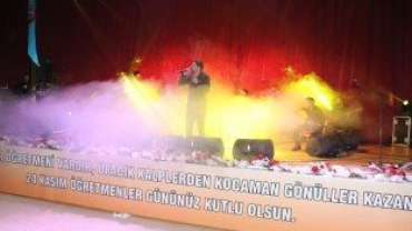 Belediyemizden Öğretmenler Gününe Özel Konser Programı