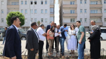 AĞRI BELEDİYESİ KENT MEYDANI PROJESİNDE YAPIM AŞAMASINA GEÇİLDİ