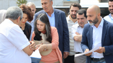 AĞRI BELEDİYESİ KENT MEYDANI PROJESİNDE YAPIM AŞAMASINA GEÇİLDİ