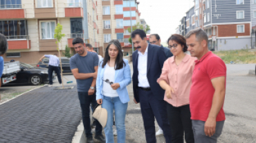 BELEDİYE EŞBAŞKANLARI SAHADA: FIRAT VE BULUT MAHALLELERİNDE ÇALIŞMALARI YERİNDE İNCELEDİ