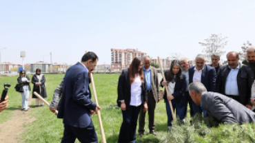 eş başkanlarımızın da katılımıyla gerçekleşen fidan dikimi etkinliği