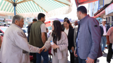 ESNAF VE HALKIMIZLA BAYRAM ZİYARETİ