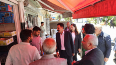 ESNAF VE HALKIMIZLA BAYRAM ZİYARETİ